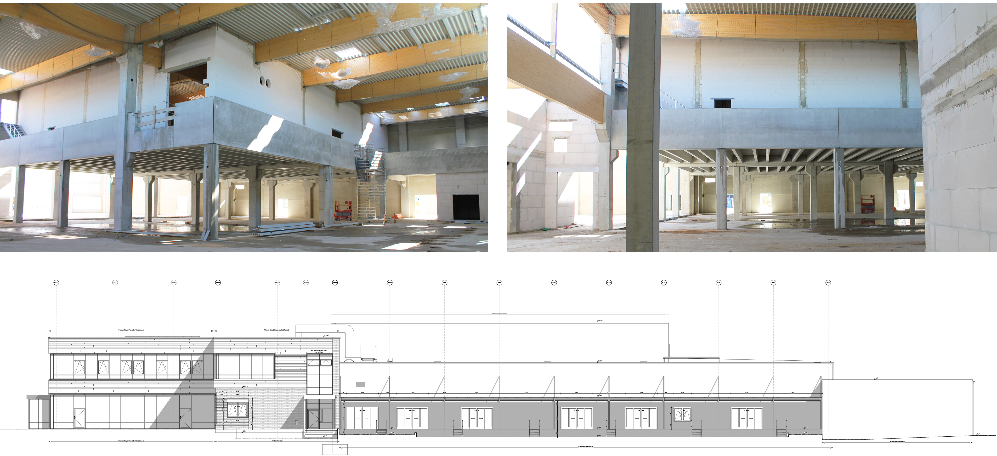 Tragwerksplanung nach HOAI zur Standsicherheit des Bauwerks durch das Architekturbüro Die Planschmiede und Umsetzung des architektonischen Entwurfs